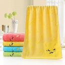 GobekUsa Kids Cute Kittens Bamboo Fiber Towel - Soft, Strong, High Quality