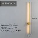 GobekUsa LED Strip Wall Lamp for Creative Staircase Aisle Background Wall Lights