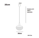 "GobekUsa 7-12W COB LED Chandelier Lighting Hanging Lamps for Dinning Room"