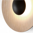GobekUsa Ginger Round Wall Lamp: Nordic Design Loft Lamp for Bedroom, Office, Aisle