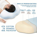 GobekUsa Cloud Orthopedic Memory Foam Pillow with Washable Cover