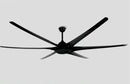 GobekUsa 100" Large Ceiling Fan with Light, DC Motor, Reverse Blades, Stainless Steel Finish