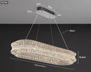 GobekUsa K9 Crystal Luxury Chandelier for Restaurant Bar Hotel LED Lamps
