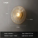 GobekUsa Elegant Glass Wall Sconces for Luxurious Living Spaces