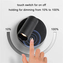 GobekUsa LED Magnetic Wall Light Touch Dimmable Bedside Lamp