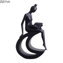 Abstract Figures Sculpture Modern Minimalism Decor Room Crafts GobekUsa Aesthetics