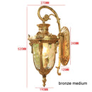 GobekUsa Country Outdoor Wall Lantern for Restaurant Balcony Villa Door Waterproof Lights