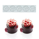 GobekUsa Heart Leaf Shaped Silicone Mold for Dessert Decoration and Molecular Gastronomy