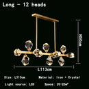 GobekUsa Crystal LED Pendant Lights: Elegant Lighting Solution for Home Decor