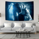GobekUsa Bohemian Sadakos Wall Tapestry: Scary Halloween Room Decor Fabric Tapestry