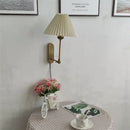 GobekUsa LED Origami Wall Lamp Rotatable Pole Light for Bedroom & Living Room