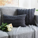 GobekUsa Boho Chic Tassel Striped Pillow Covers for Home Decor