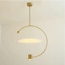 GobekUsa Gold Iron Painted LED Pendant Light for Home Decor and Dining Room