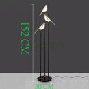 GobekUsa Crow LED Floor Lamp - Nordic Minimalist Magpie Bird Table Light