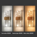 GobekUsa Acrylic Touch Sensor LED Wall Lamp, Modern Sconces, 6W Indoor Lighting for Home Decor