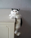 GobekUsa Hanging Cat Plush Doll Figurine Home Decoration Model