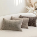 GobekUsa Light Grey Coffee Texture Pillow Covers - Modern Simplicity Cushion Cover for Home
