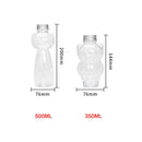GobekUsa Cute Cat Beverage Bottle for Milk Tea Coffee Juice Portable Drinking Cup