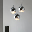 GobekUsa Ball Pendant Lights Modern Nordic Chandeliers for Bedroom Living Room