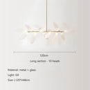GobekUsa Elegant Glass LED Pendant Light for Living, Dining, Bedroom, Bar - Nordic Minimalist Design