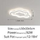 GobekUsa Cloud Chandelier Nordic Modern Living Room Ceiling Lamp