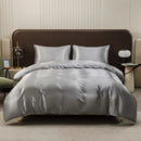 GobekUsa Ice Rayon Duvet Cover and Pillowcase Set: Smooth Comfort in Single & Double Sizes