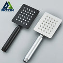 GobekUsa Black Stainless Steel Handheld Shower Head for Hot and Cold Water