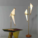 GobekUsa Bird Origami Floor Lamp | Nordic Gold Bedroom Living Room Study Reading Light