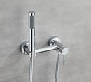 GobekUsa Bathroom Bidet Faucet Set with Hot Cold Spray Gun Nozzle & Copper Hardware