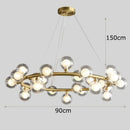 GobekUsa LED Pendant Chandeliers for Modern Living and Dining Room Lighting