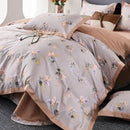 GobekUsa Egyptian Cotton Bedding Set Queen King Ru Double Size Print Bed Linens