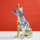 GobekUsa Chihuahua Dog Resin Sculpture Pop Art Animal Statue Home Decor Object