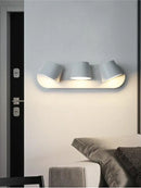 GobekUsa LED Wall lamps Modern Black White bedroom bedside living room decorative light