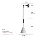 GobekUsa Black Nordic LED Sconce Wall Light for Bedroom Reading Stairs Decor