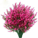 GobekUsa Lavender Grass Plastic Flowers for Home Décor & DIY Photography