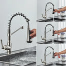GobekUsa Brass Bathroom Faucet Set - Kitchen Mixer Tap and Shower Combo