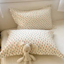 GobekUsa Korean Floral Cotton Pillowcase 40x60cm, 48x74cm, 50x80cm, Home Cushion Cover