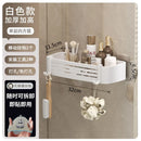 GobekUsa Corner Shelf Organizer: Wall Mounted Storage Rack for Bathroom and Kitchen