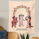 GobekUsa Cat Tapestry Wall Hanging for Home Decor and Wall Art