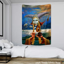 GobekUsa Angel Devil Hell Witchcraft Hippie Psychedelic Halloween Dorm Tapestry