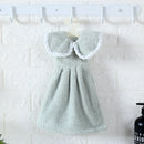 GobekUsa Kids Microfiber Coral Velvet Hand Towels - Cute & Quick-dry for Children