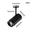 GobekUsa Adjustable Beam Ceiling Spotlight for Store Office Bar Accent Lighting