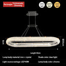 GobekUsa Crystal Chandelier Chrome Light LED Ceiling Lights for Modern Luxury Décor