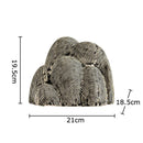 GobekUsa Abstract Ceramic Rockery Sculpture Ornament for Aesthetic Desk Decoration
