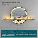 GobekUsa Landscape LED Wall Picture Light for Home Living Bedroom Study