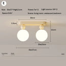 GobekUsa LED Ceiling Moon Wall Lamp Minimalist Bedroom Lighting Fixture
