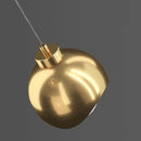 Nordic Crystal Line Pendant Light in Gold or Black