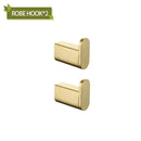 GobekUsa Bathroom Accessories Set: Towel Strip, Track, Holder, Rack, Hook, Dish, Toilet