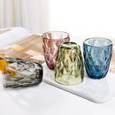 GobekUsa 240ml Water Glass Drinkware for Cold Beverages, Perfect for Family and Friends Party
