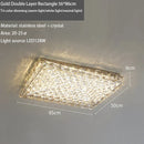 GobekUsa Crystal LED Ceiling Chandeliers for Elegant Home Decor Lighting